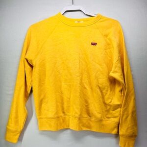 Levi's Women's Mustard Crew Neck Sweater